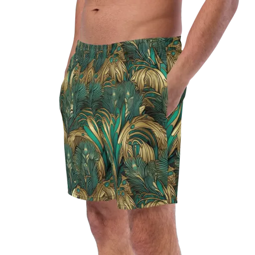 Art Nouveau Canopy on a Swim Trunks
