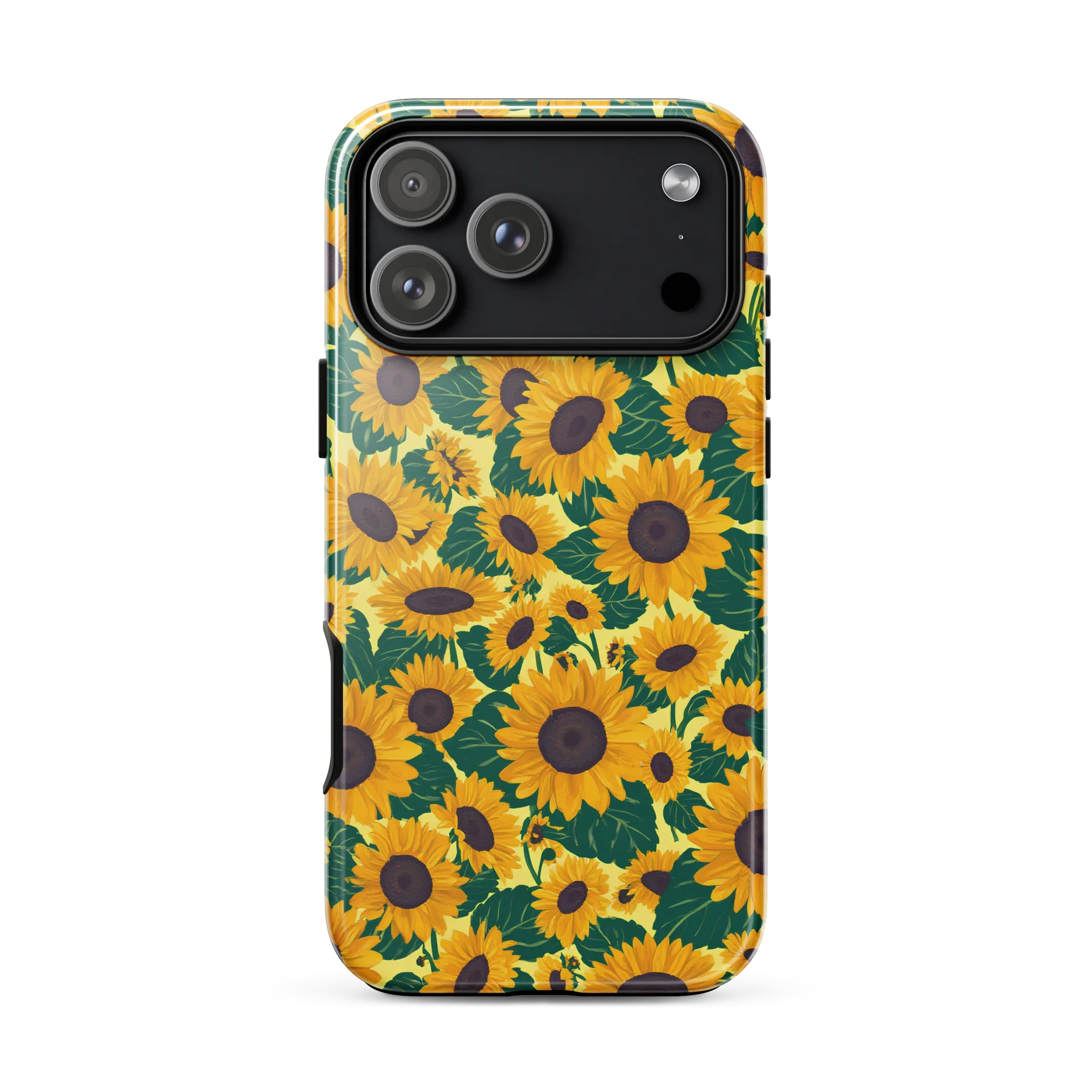 Sunlit Sunflower on Tough Case for iPhone® — Front