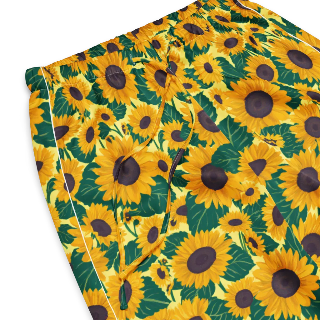 Sunlit Sunflower on Women's Pajama Pants — Product details