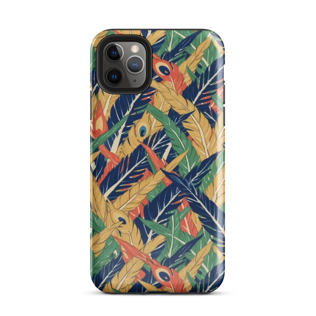 Plume Parade on Tough Case for iPhone® — Front