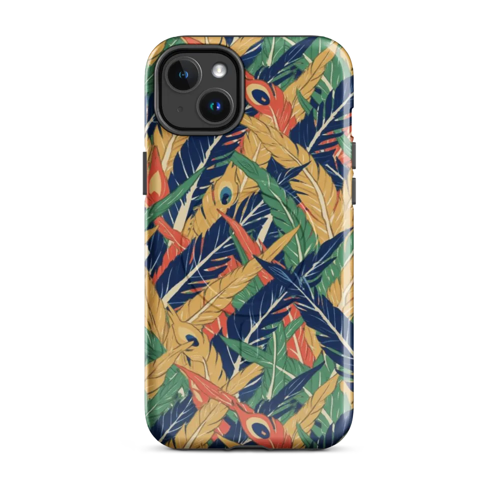 Plume Parade on MagSafe Tough Case for iPhone® — Front