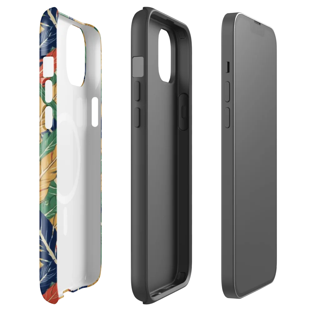 Plume Parade on MagSafe Tough Case for iPhone® — Front