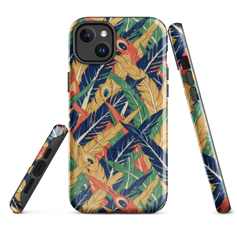 Plume Parade on MagSafe Tough Case for iPhone® — Front
