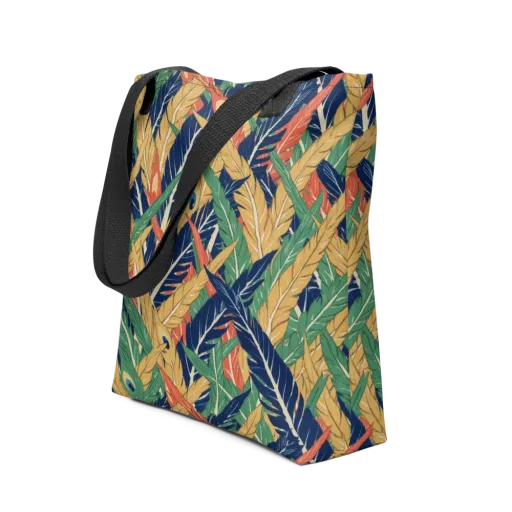 Plume Parade on a Tote Bag
