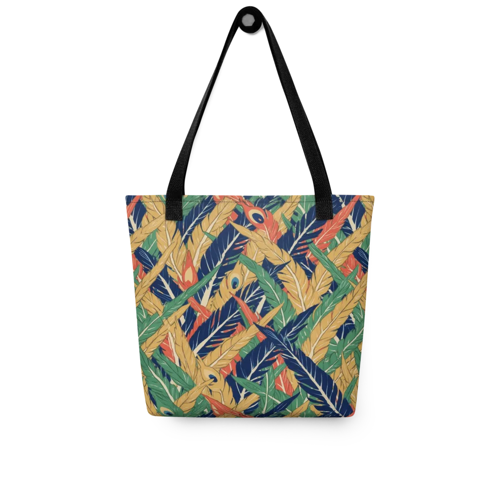 Plume Parade on Tote Bag — Front