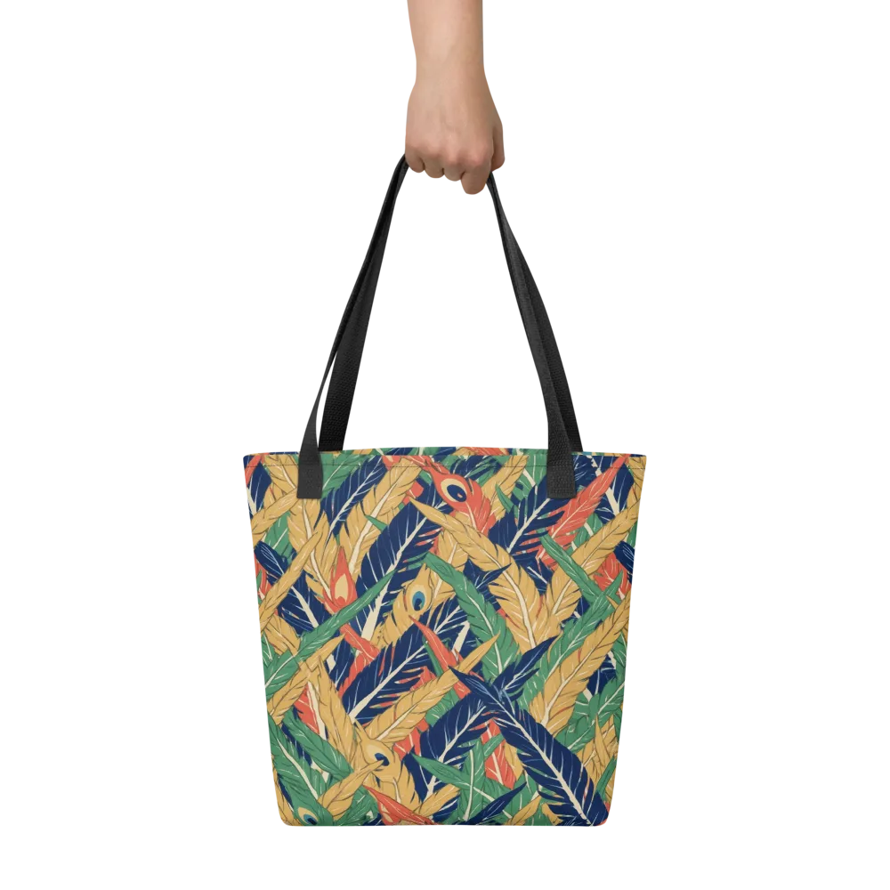 Plume Parade on Tote Bag — Front
