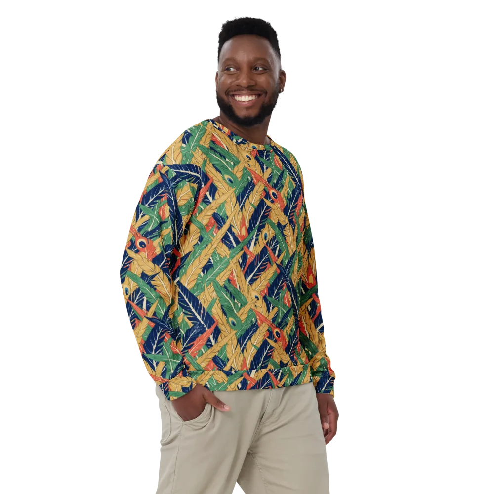 Plume Parade on Sweatshirt — Front