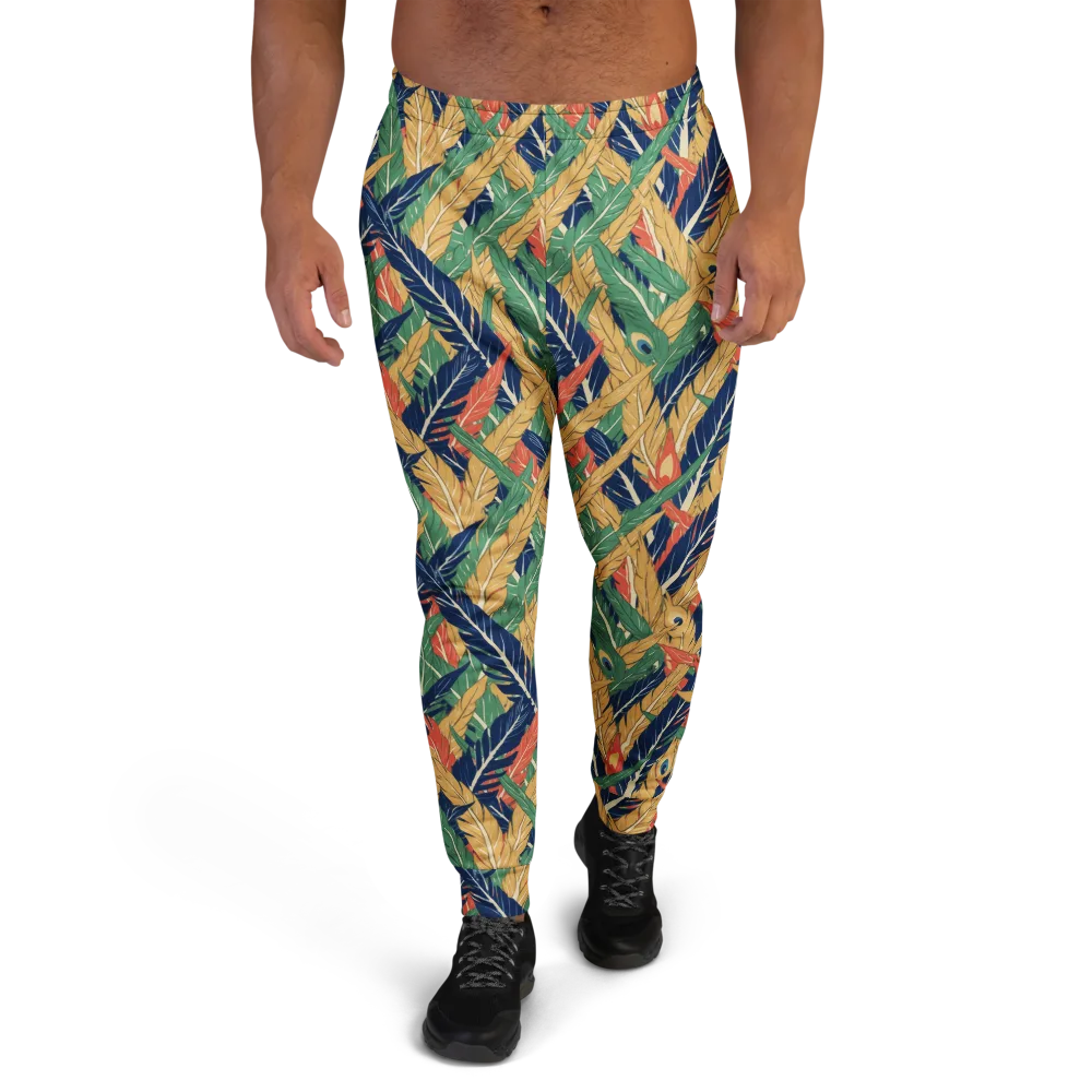 Plume Parade on Men's Joggers — Front