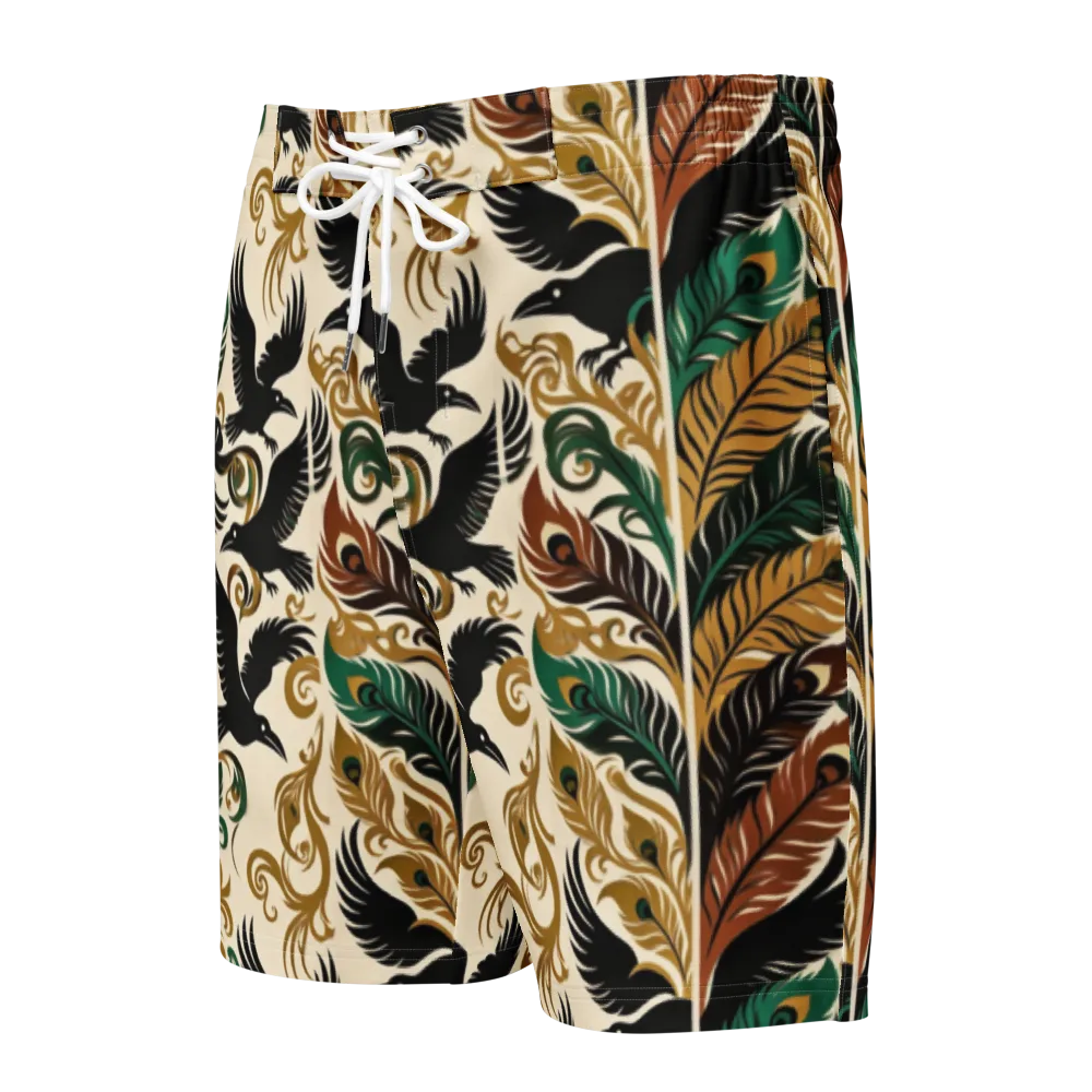 Raven Rococo on Men's Board Shorts — Front