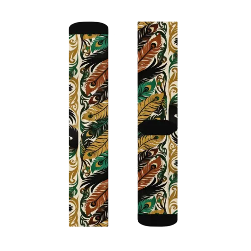 Raven Rococo on a Socks