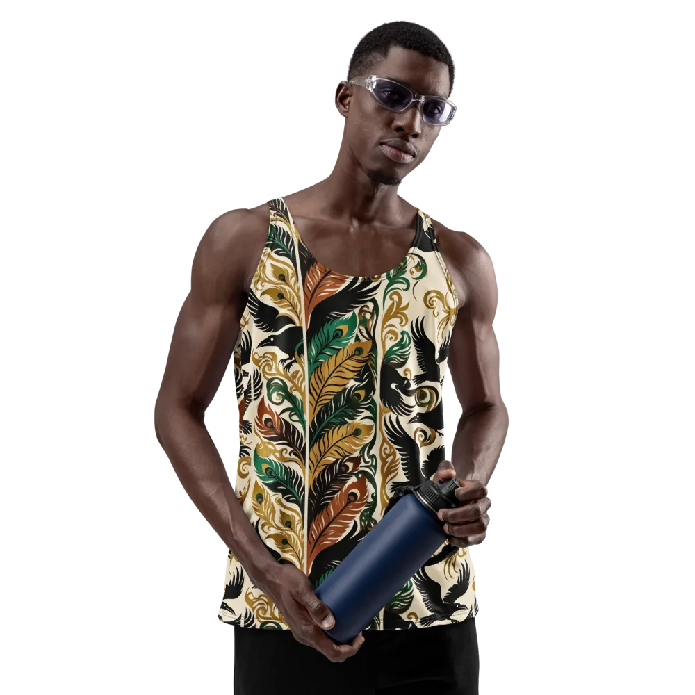 Raven Rococo on Men's Tank Top — Front