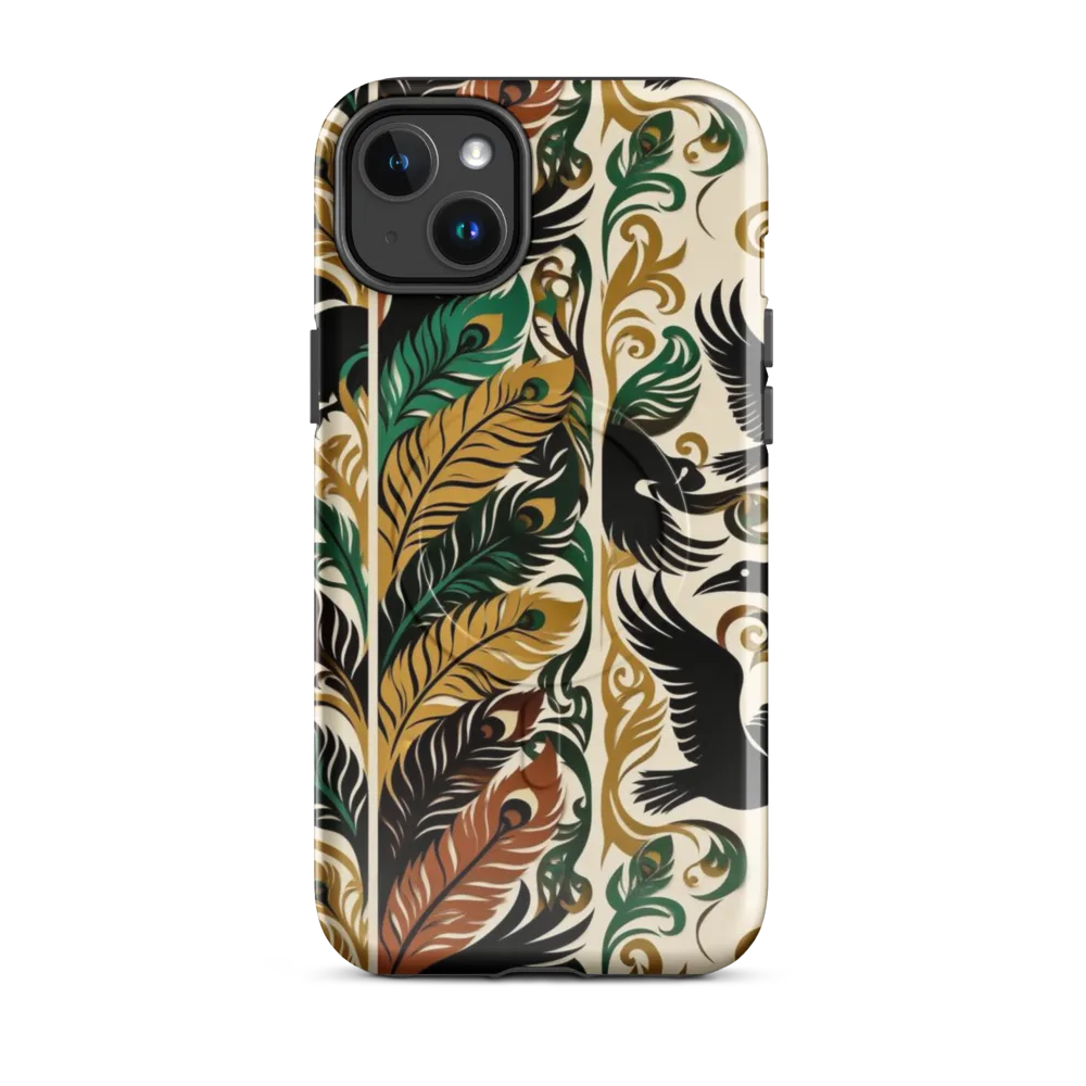 Raven Rococo on MagSafe Tough Case for iPhone® — Front