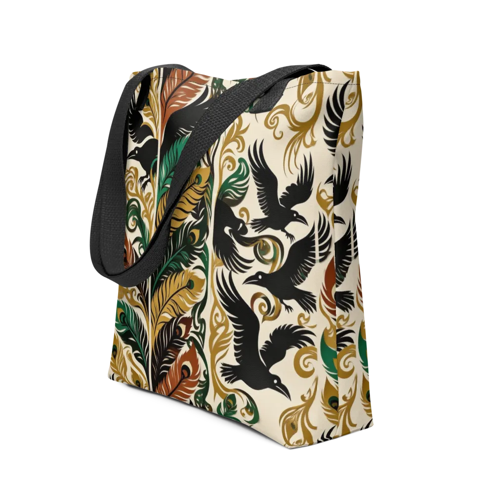 Raven Rococo on Tote Bag — Front
