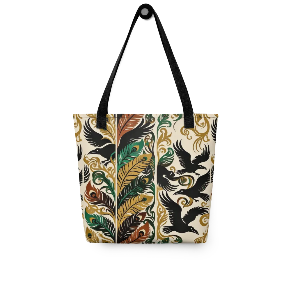 Raven Rococo on Tote Bag — Front