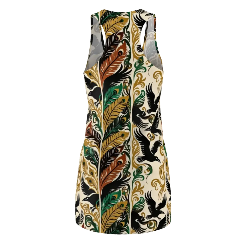 Raven Rococo on Racerback Dress — Back