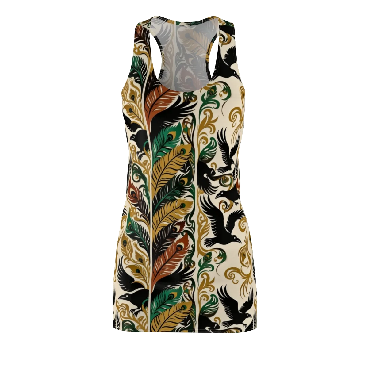 Raven Rococo on Racerback Dress — Front