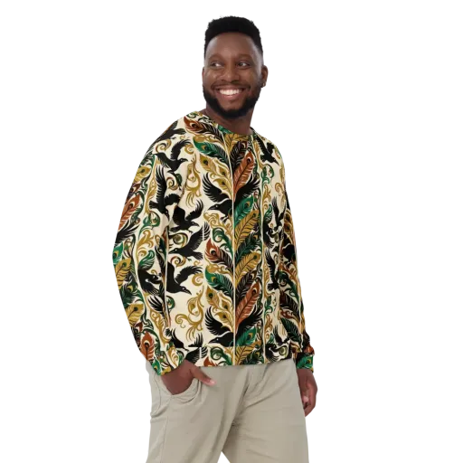 Raven Rococo on a Sweatshirt
