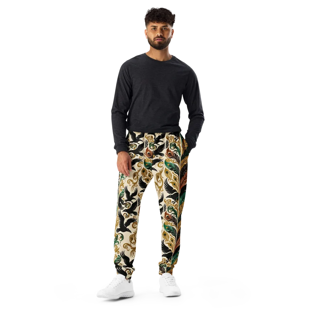 Raven Rococo on Men's Joggers — Front