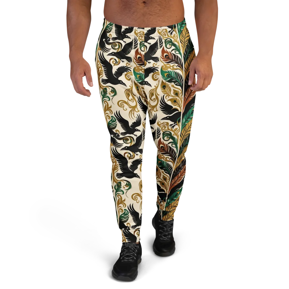 Raven Rococo on Men's Joggers — Front