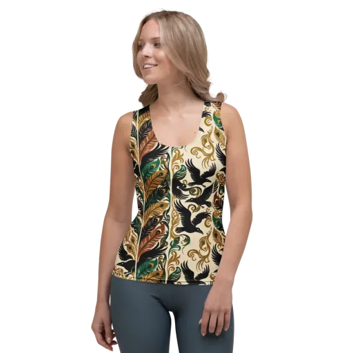 Raven Rococo on a Women's Tank Top