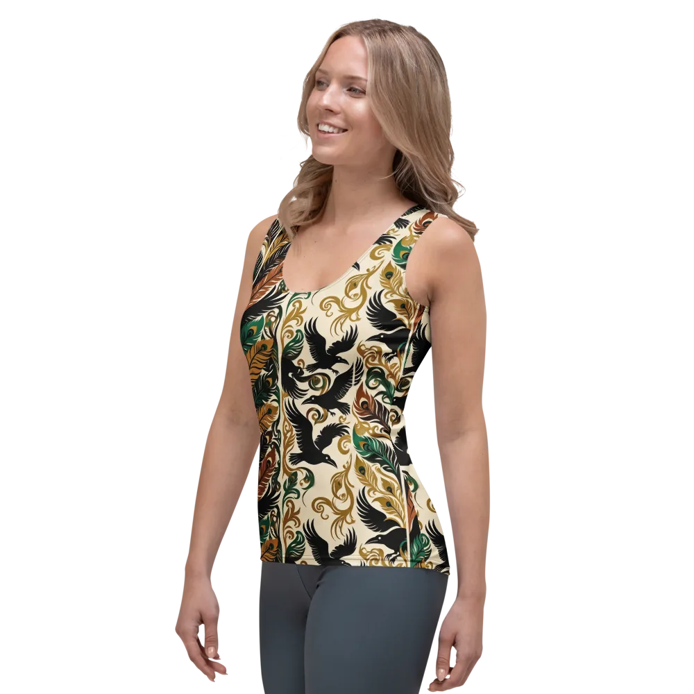 Raven Rococo on Women's Tank Top — Left Front