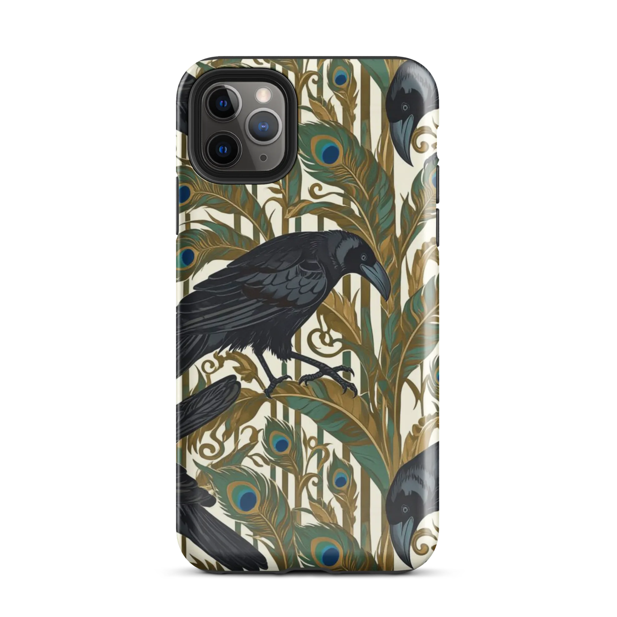 Raven Peacock Almanac on Tough Case for iPhone® — Front
