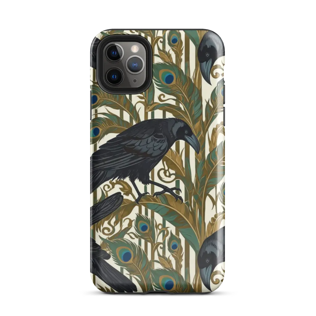 Raven Peacock Almanac on Tough Case for iPhone® — Front