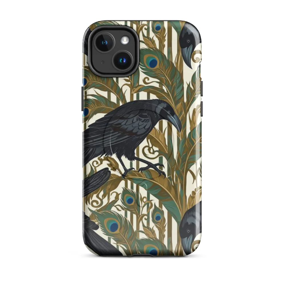Raven Peacock Almanac on MagSafe Tough Case for iPhone® — Front