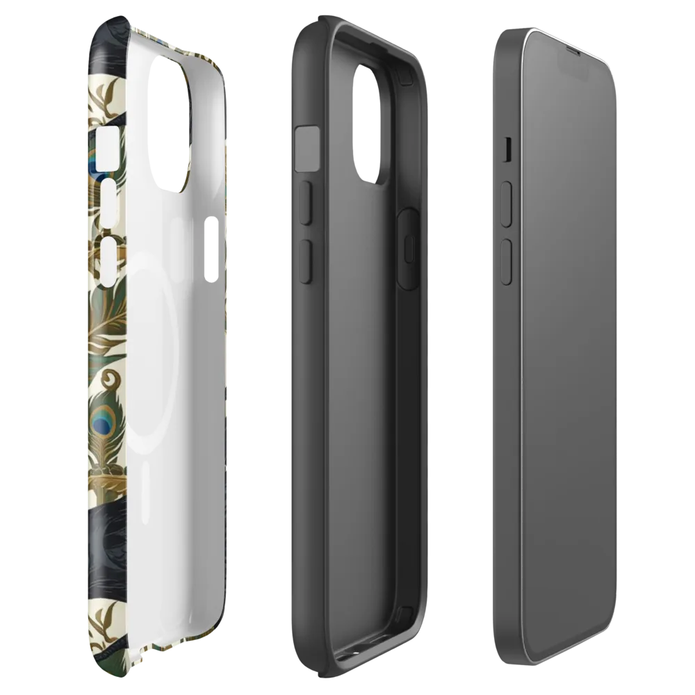 Raven Peacock Almanac on MagSafe Tough Case for iPhone® — Front