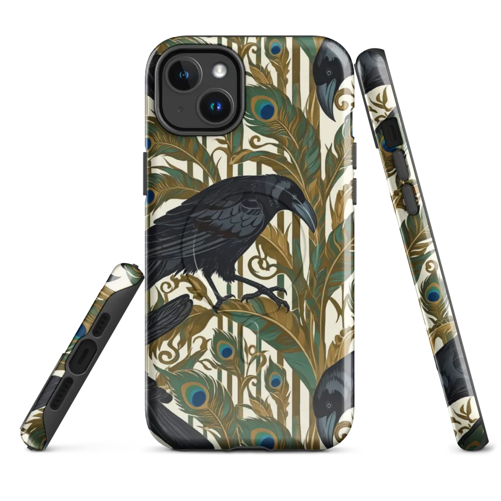 Raven Peacock Almanac on MagSafe Tough Case for iPhone® — Front