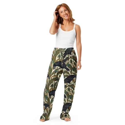 Raven Peacock Almanac on a Women's Pajama Pants