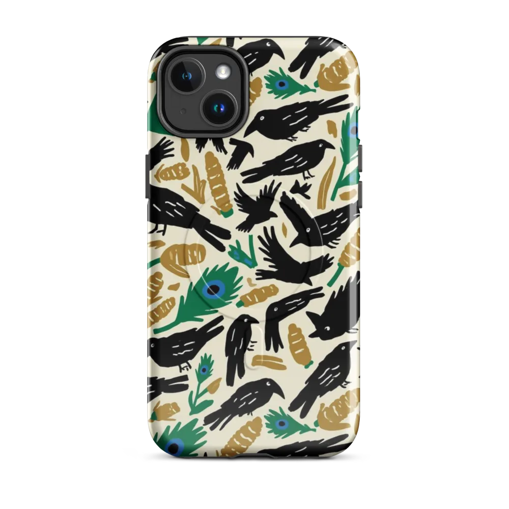 Murder of Crows on MagSafe Tough Case for iPhone® — Front