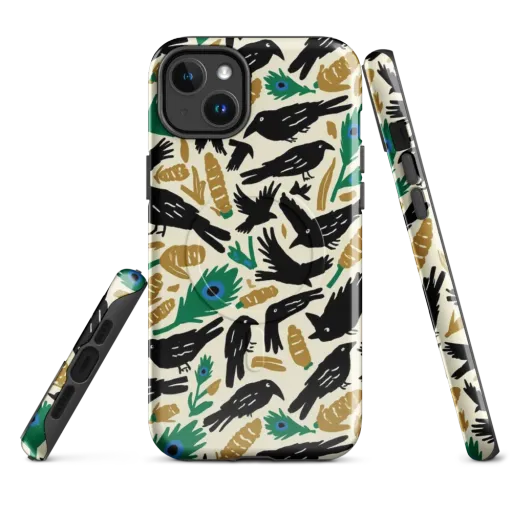 Murder of Crows on a MagSafe Tough Case for iPhone®