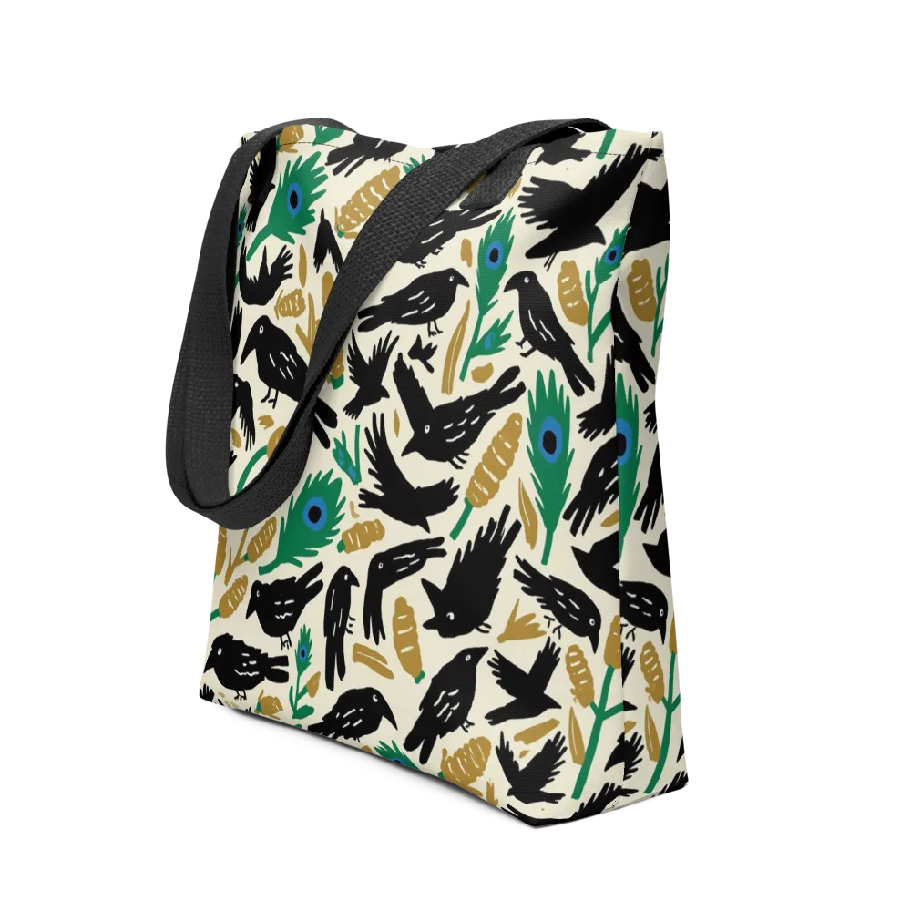 Murder of Crows on Tote Bag — Front