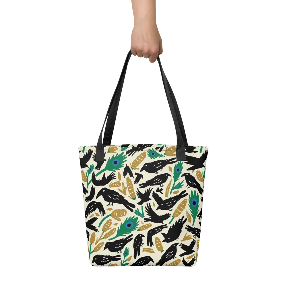 Murder of Crows on Tote Bag — Front