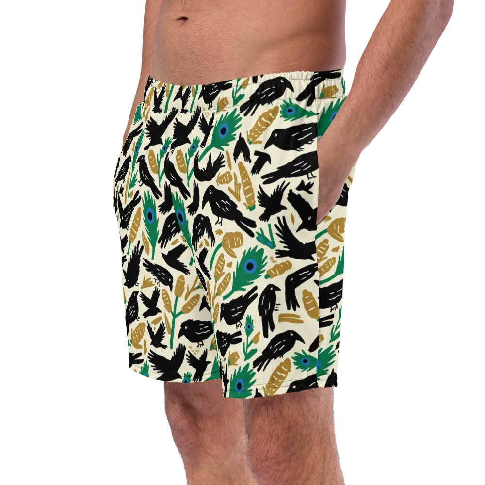 Murder of Crows on Swim Trunks — Left Front