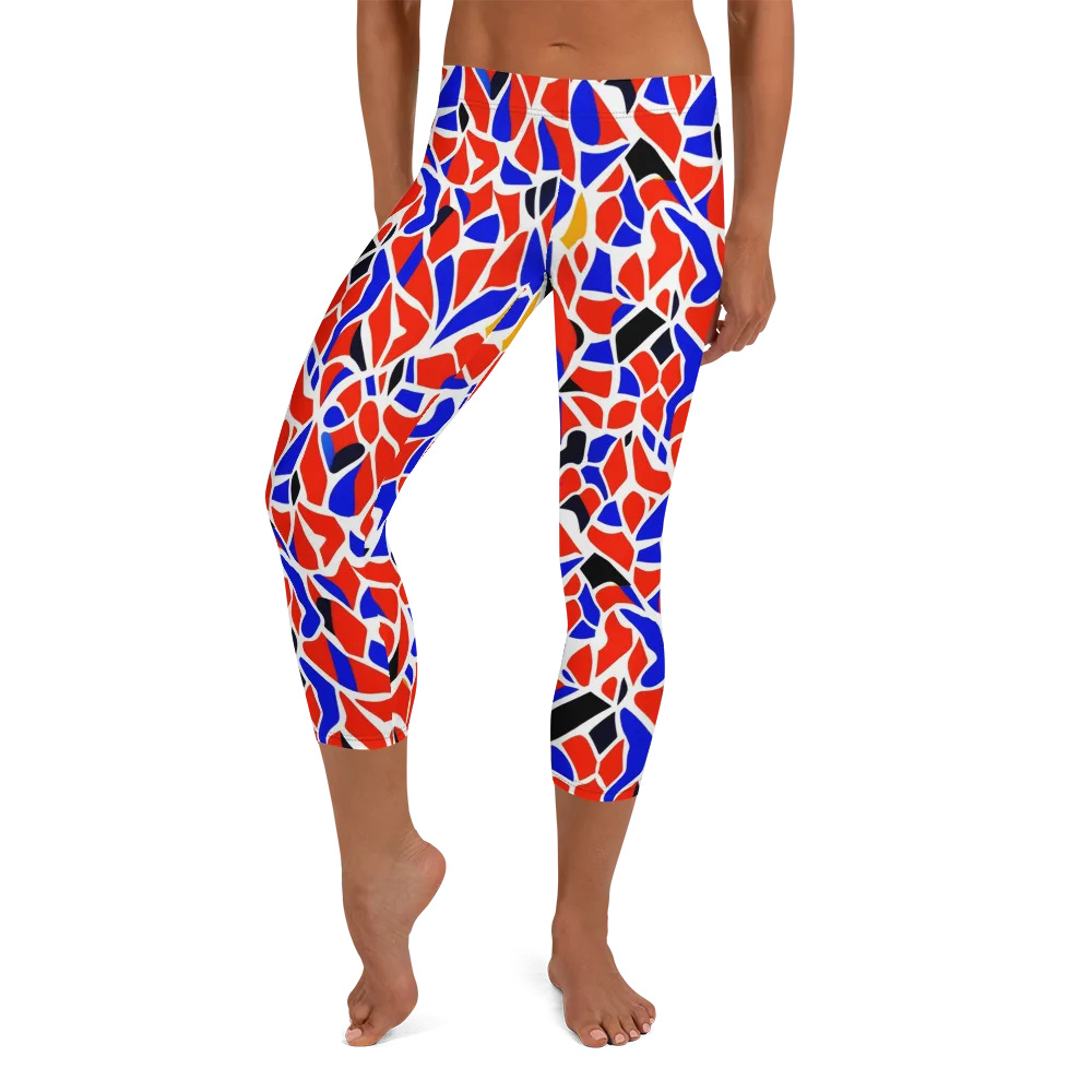 Primary Fracture on Capri Leggings — Front