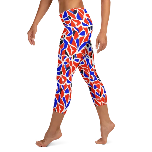 Primary Fracture on a Capri Leggings