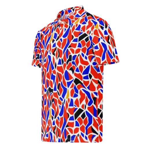 Primary Fracture on a Men's Slim Fit Polo Shirt
