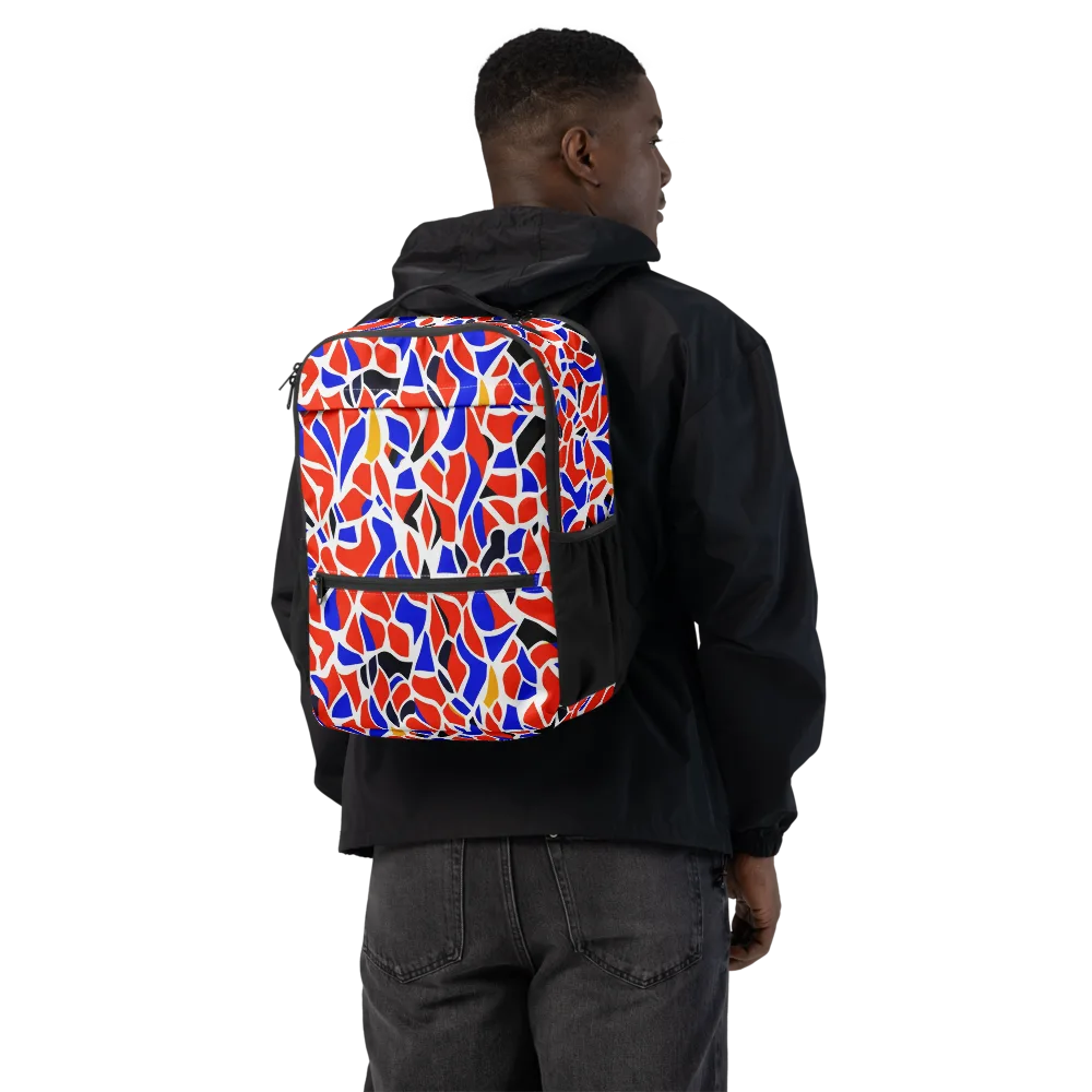 Primary Fracture on Utility Backpack — Back