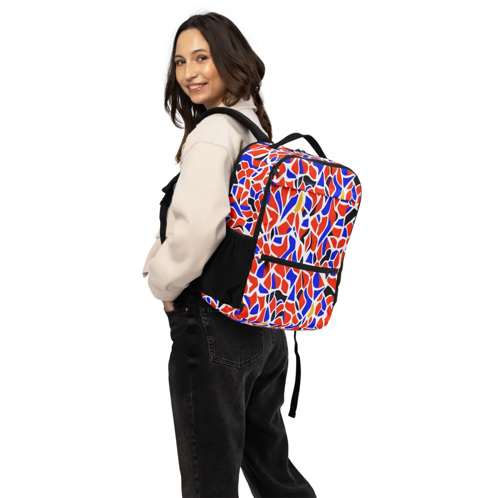 Primary Fracture on Utility Backpack — Back