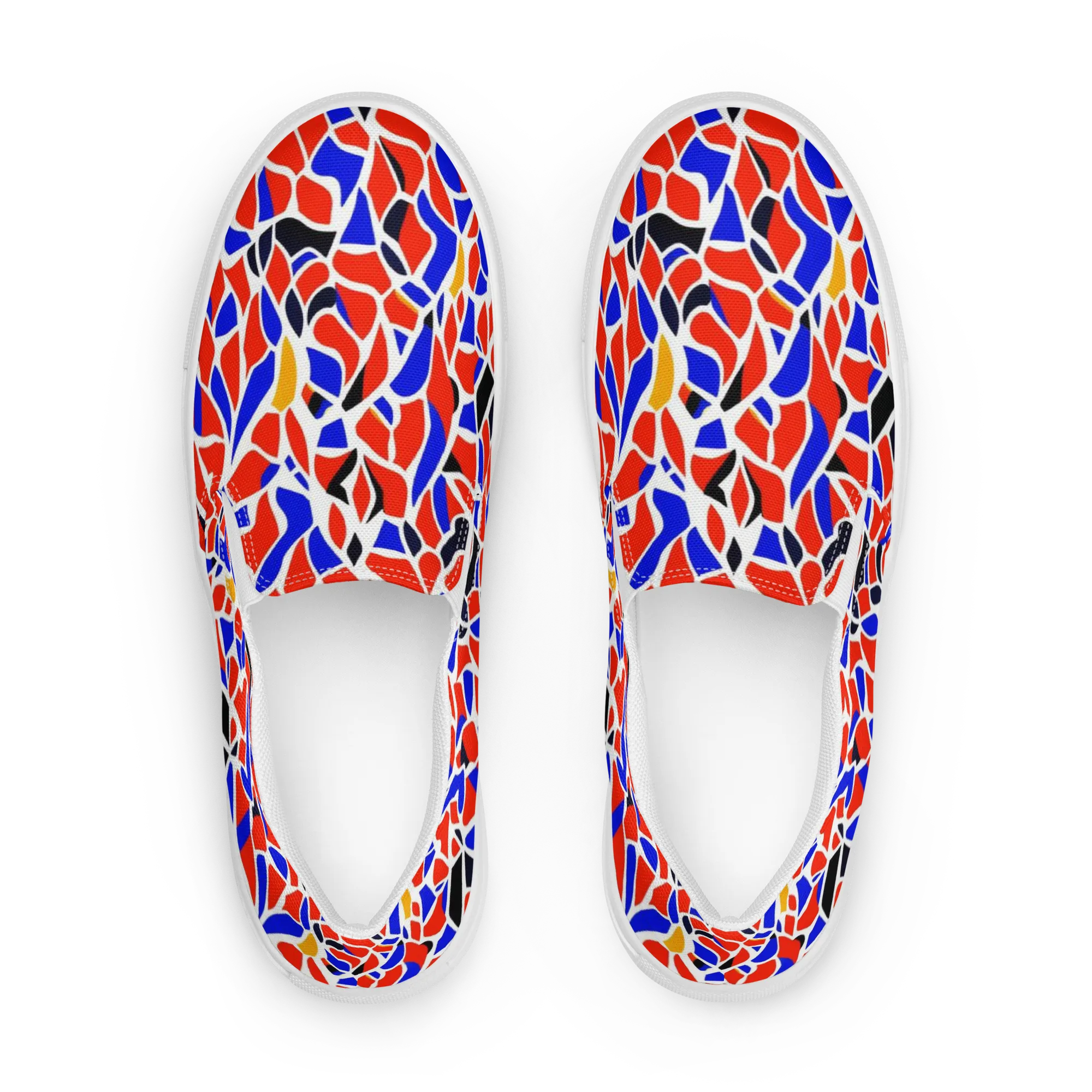 Primary Fracture on Women's Slip-On Canvas Shoes — Front