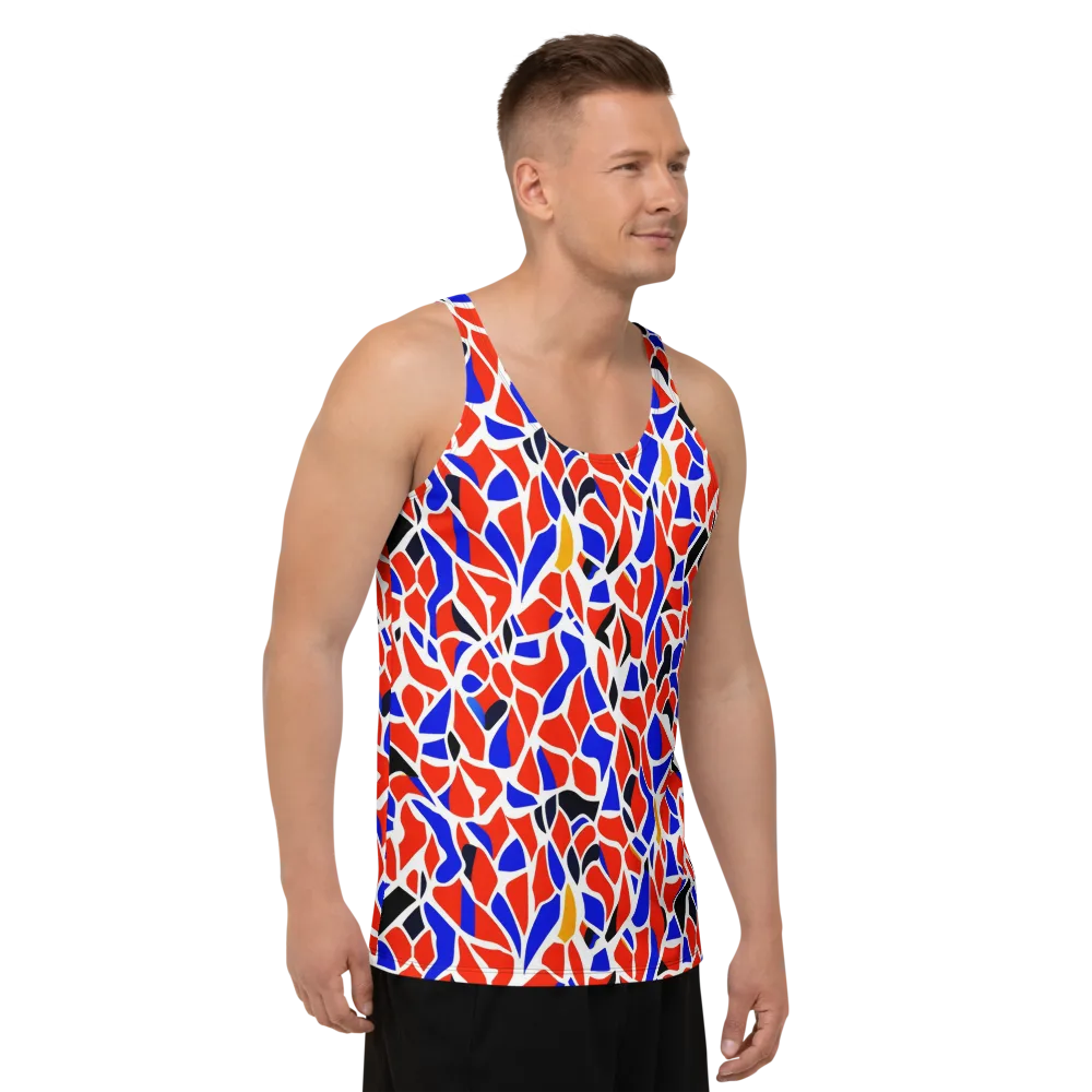 Primary Fracture on Men's Tank Top — Right Front