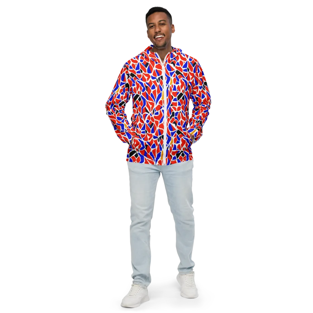 Primary Fracture on Men's Windbreaker — Front
