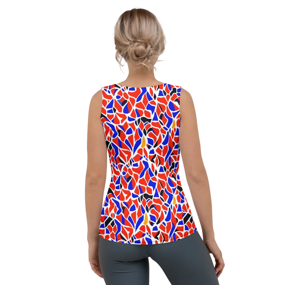 Primary Fracture on Women's Tank Top — Back