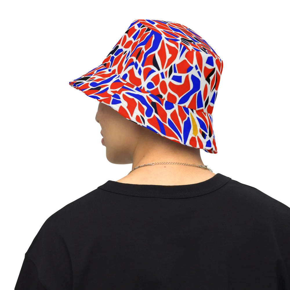 Primary Fracture on Reversible Bucket Hat — Back Inside