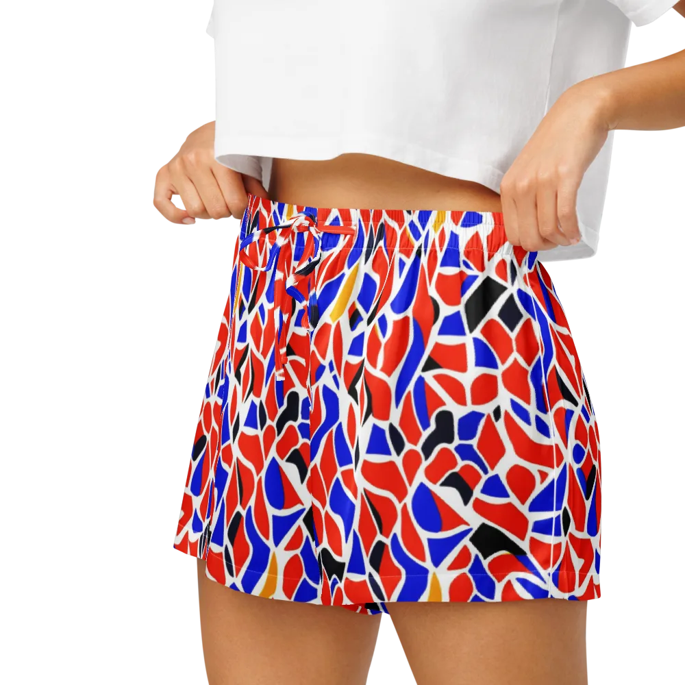 Primary Fracture on Women's Pajama Shorts — Left