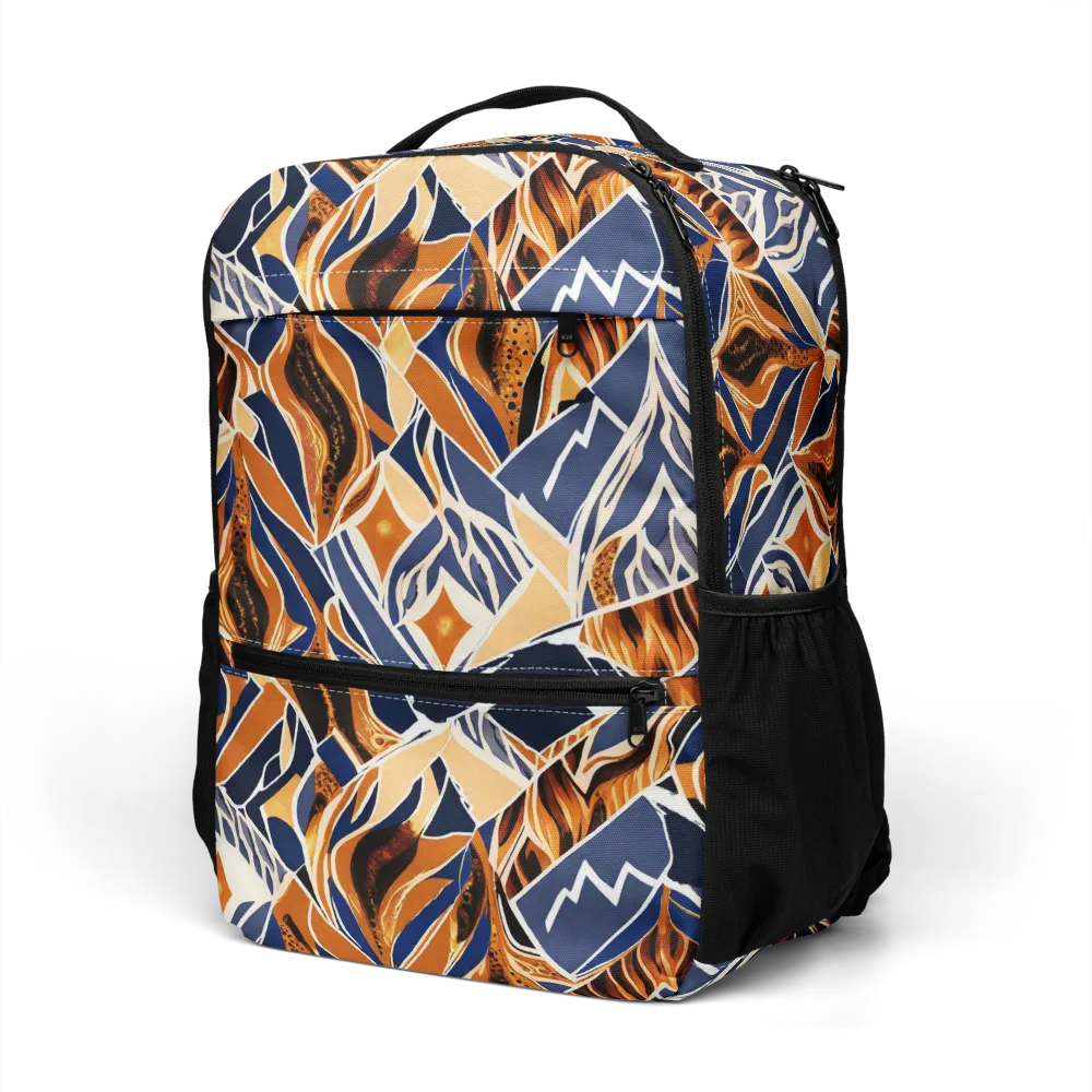 Saffron Alpine Static on Utility Backpack — Left Front