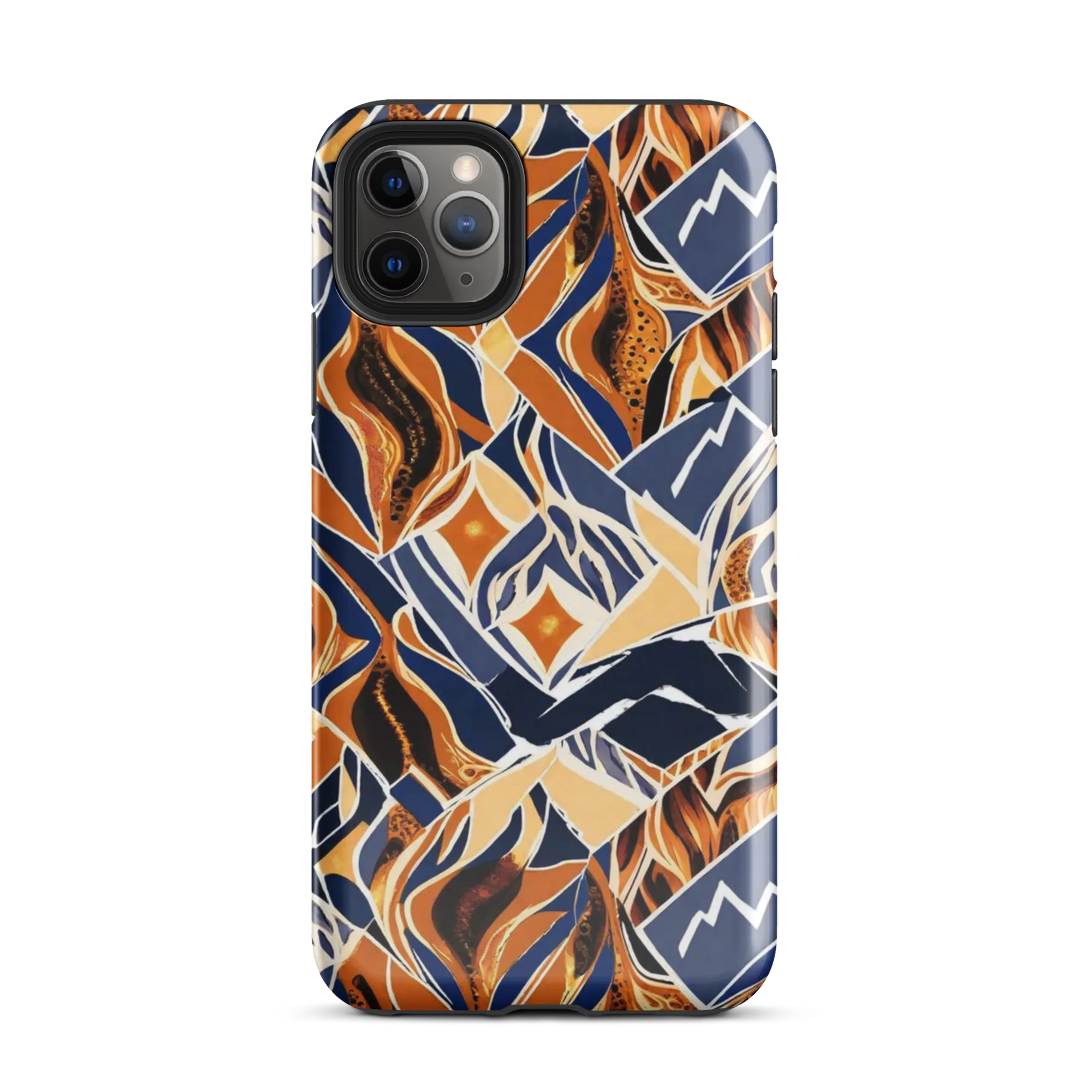 Saffron Alpine Static on Tough Case for iPhone® — Front