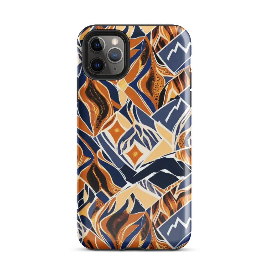 Saffron Alpine Static on Tough Case for iPhone® — Front